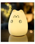 Lucky Catnight Lamp – Soft, Safe & Colorful Kids' Night Light by Rabbit & Friends at brixbailey.com