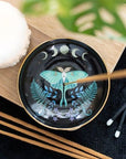 Luna Moth Ceramic Incense Plate