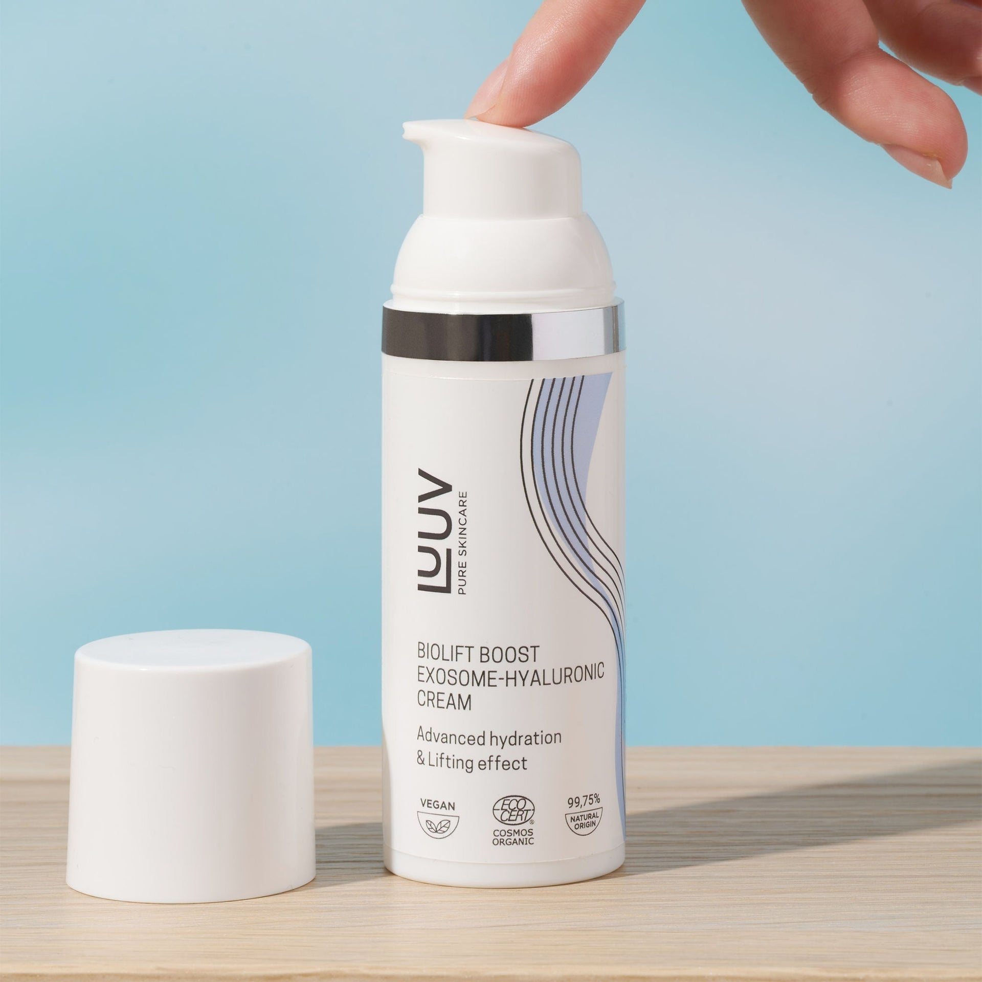 Exosome-Hyaluronic Cream – Youthful Skin & Intense Hydration by LUUV at www.brixbailey.com