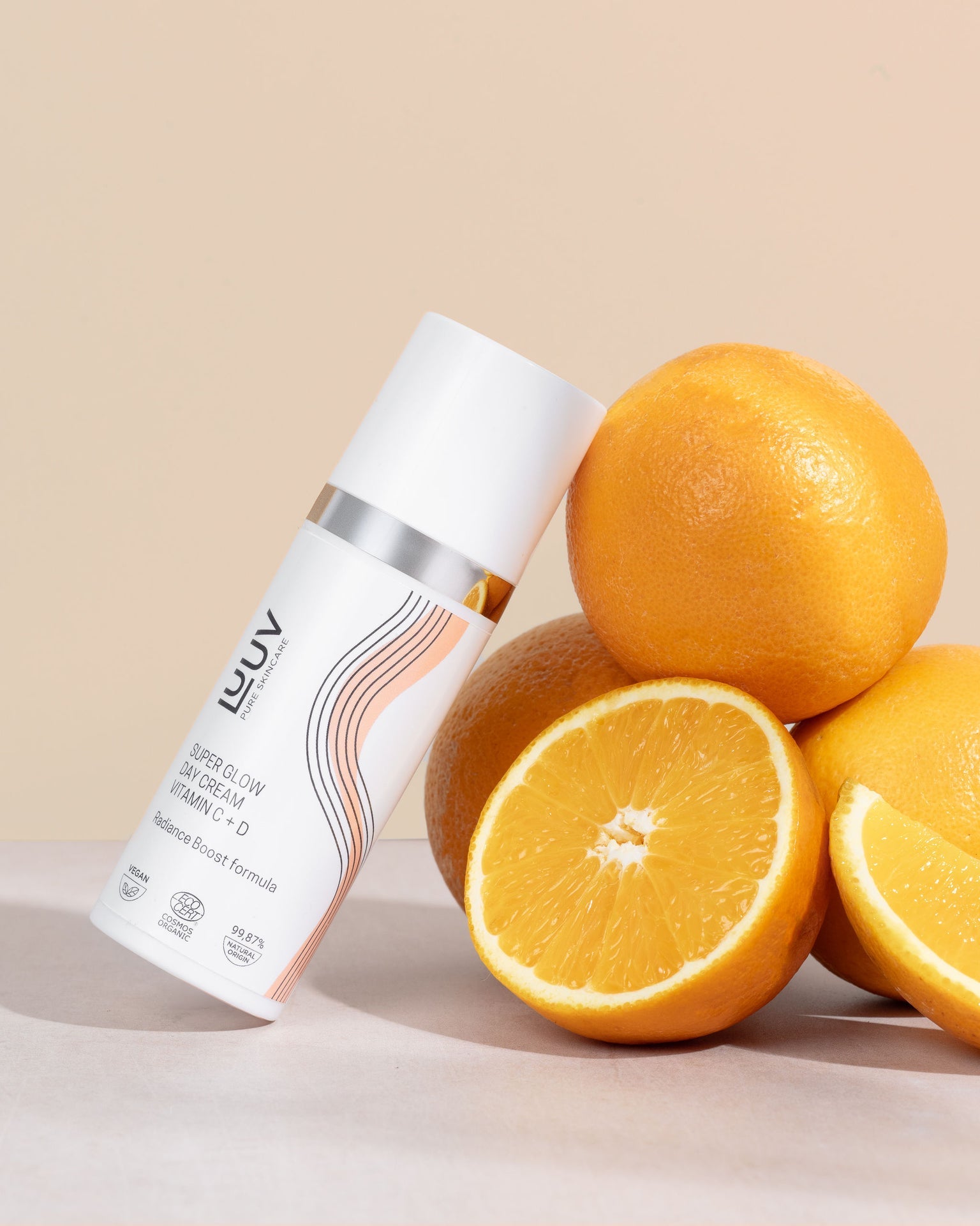 LUUV Vitamin C + D Cream – Radiance &amp; Elasticity Enhancer by LUUV at www.brixbailey.com