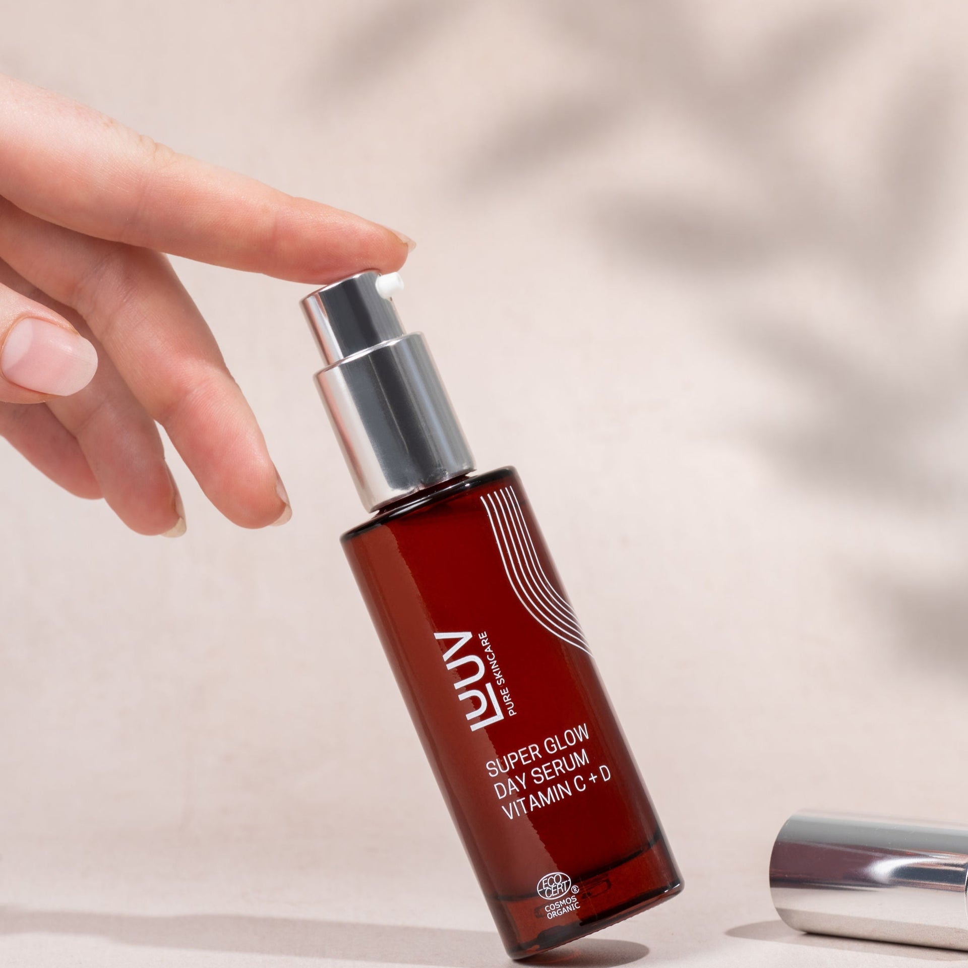 Radiant Skin Vitamin C + D Serum – Boosts Elasticity & Hydration by LUUV at www.brixbailey.com