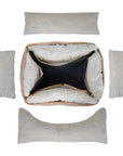 THE CHATSWORTH | LUXURY MEMORY FOAM BOLSTER DOG BED