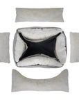 THE HIGHCLERE | LUXURY MEMORY FOAM BOLSTER DOG BED