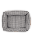 THE KENSINGTON | LUXURY HOUNDSTOOTH BOLSTER DOG BED