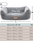 THE MARLOW | LUXURY TARTAN BOLSTER DOG BED