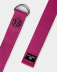Yoga Studio GOTS Organic Cotton D-Ring 2.5m Yoga Belt Strap