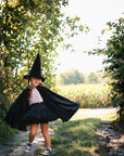 Enchanting Black Riding Hood Cape Costume