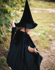 Enchanting Black Riding Hood Cape Costume