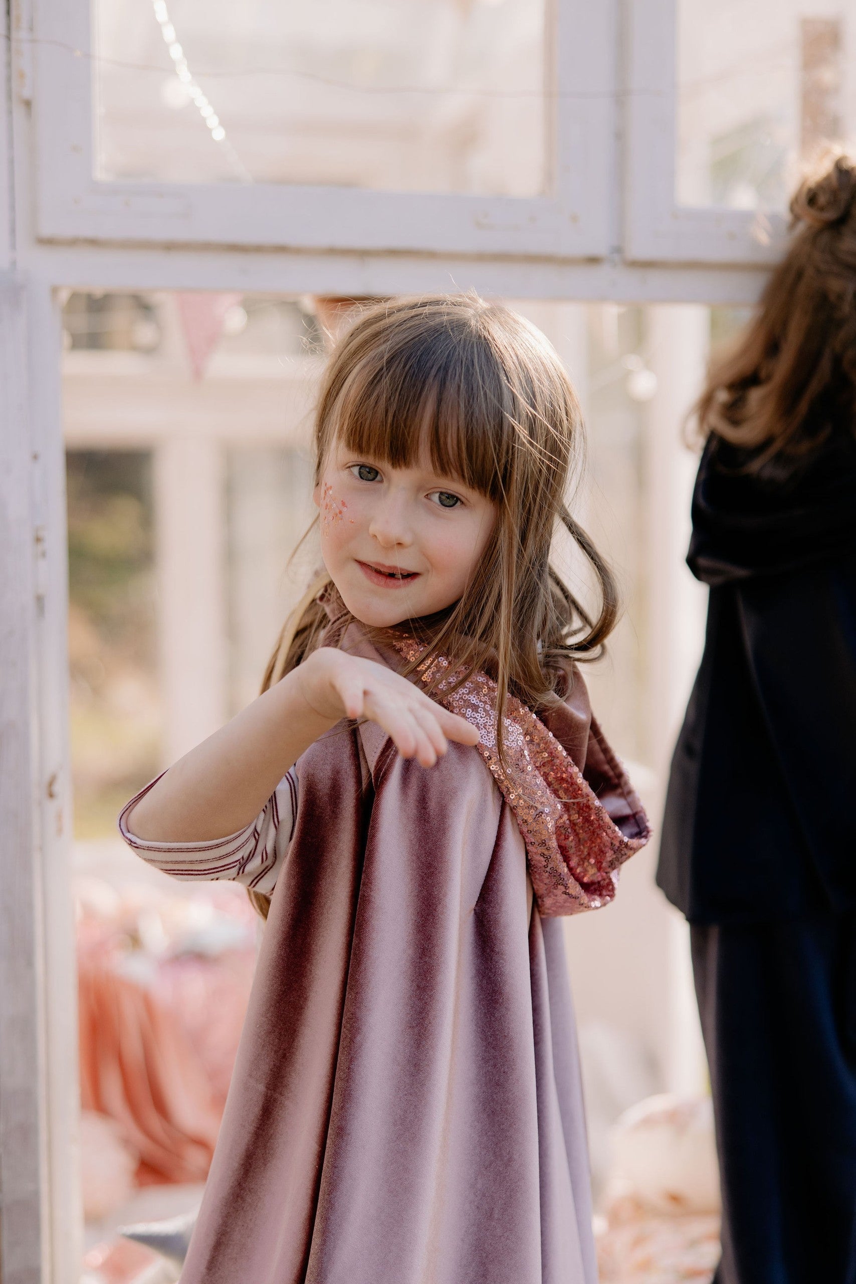 Magic Cape Costume in Cosmic Pearl