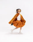 Golden Cape with Hood for Kids