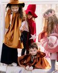 Golden Cape with Hood for Kids