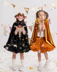 Golden Cape with Hood for Kids