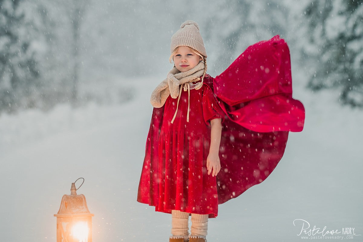 Red Riding Hood Costume Cape for Kids