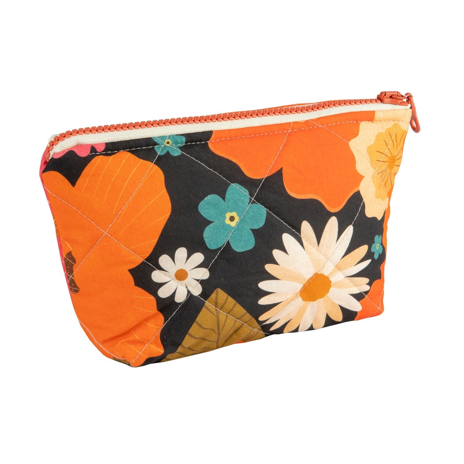 Floral Makeup Bag Set for Travel and Everyday Use