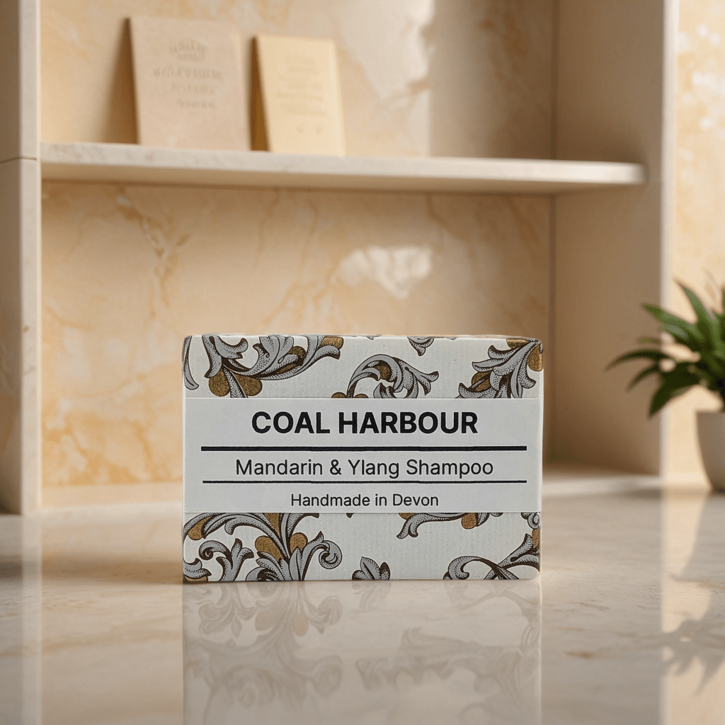 Mandarin &amp; Ylang Solid Shampoo 100g