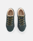 Warm Suede Sneakers in Green