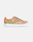 Embroidered Suede Sneakers for Women