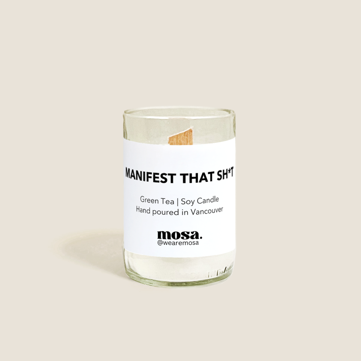 Green Tea Scented Soy Candle-7