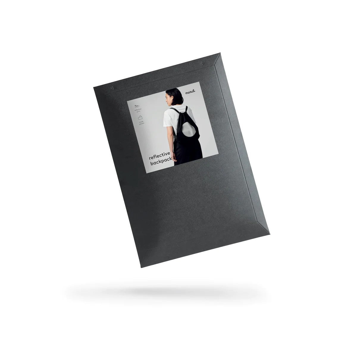 Reflective &amp; Water-Resistant Bag – Stylish Night Safety Essential by March Design Studio at www.brixbailey.com