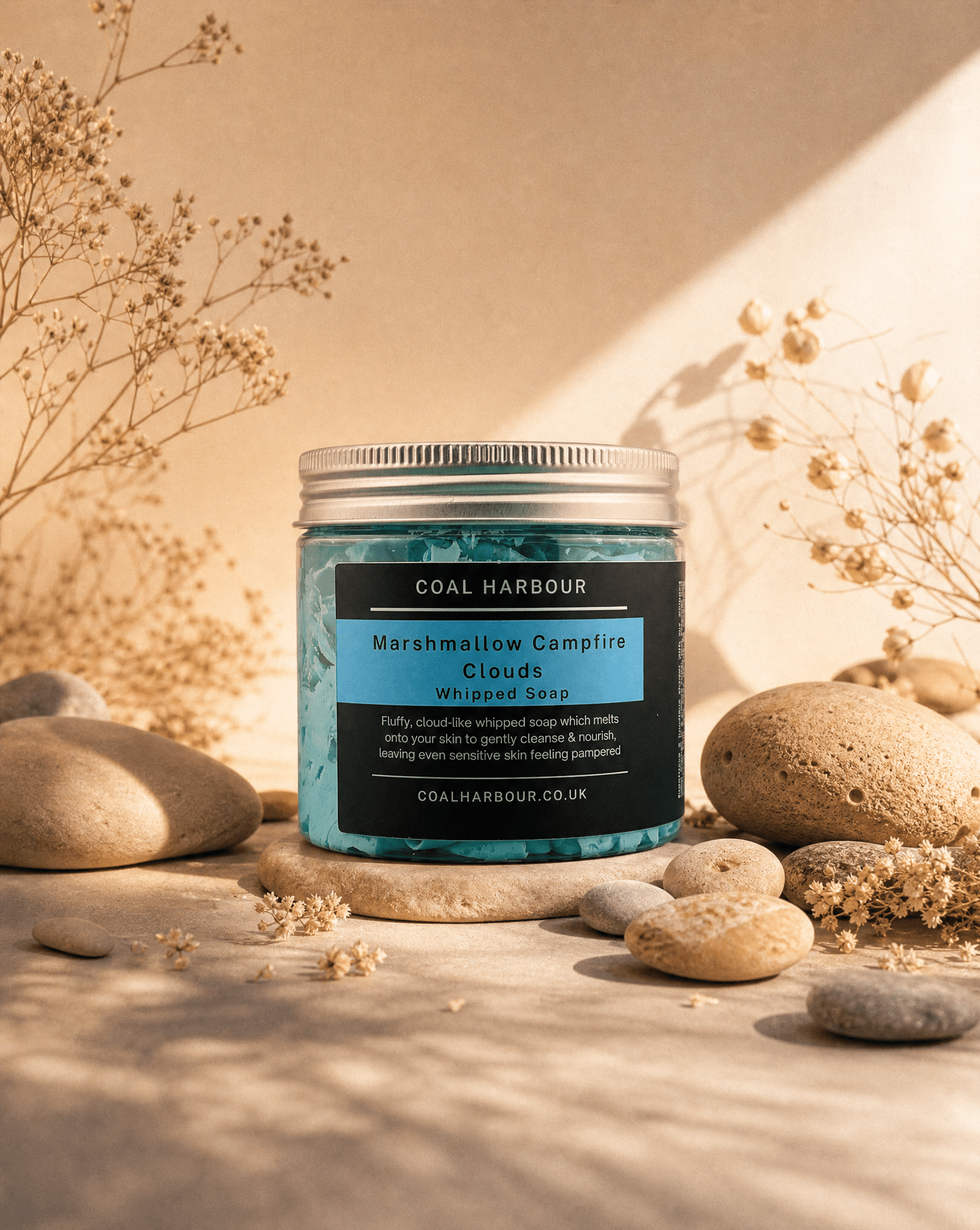 Marshmallow Campfire Clouds Whipped Soap 120g