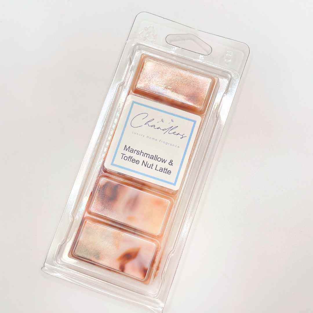 Marshmallow &amp; Toffee Nut Latte Wax Melt Snapbar