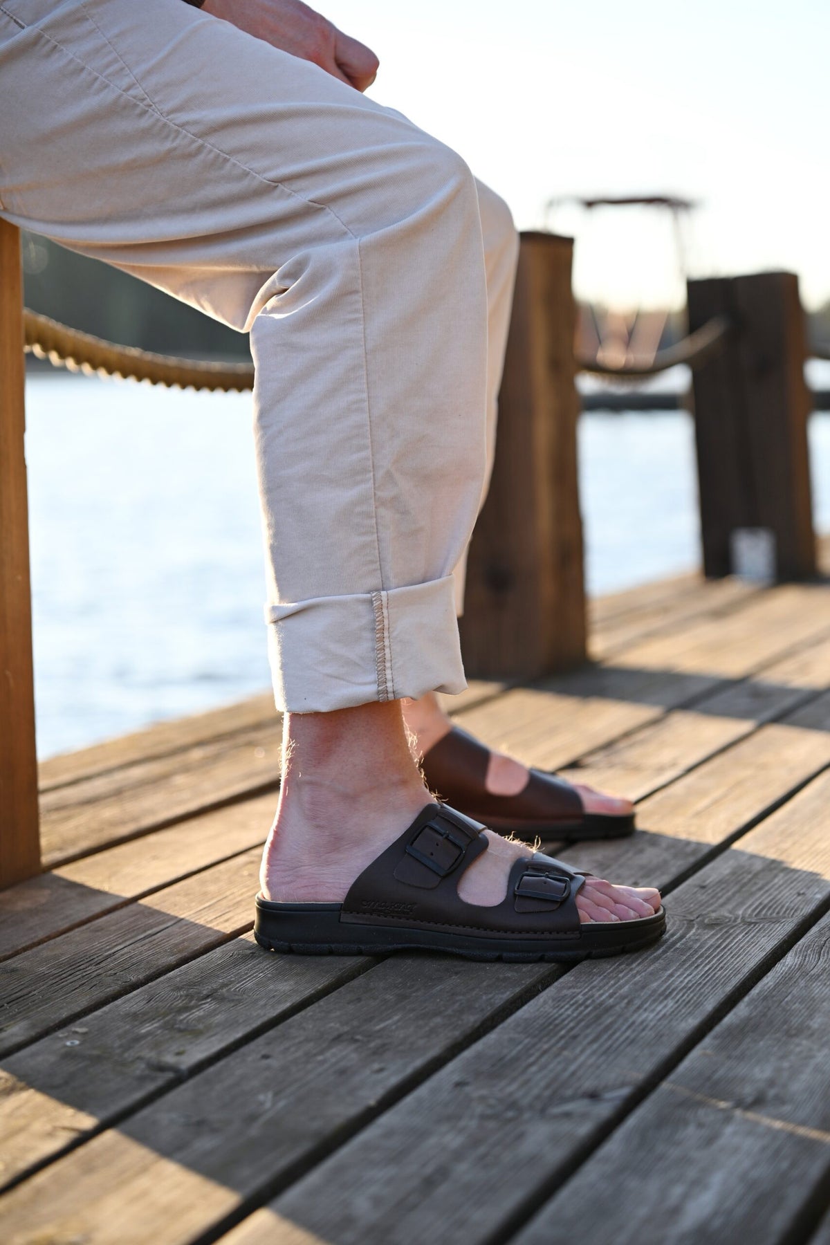 Märt Men's Sandals – Dark Brown