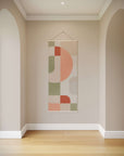 Retro Block Shape Tapestry