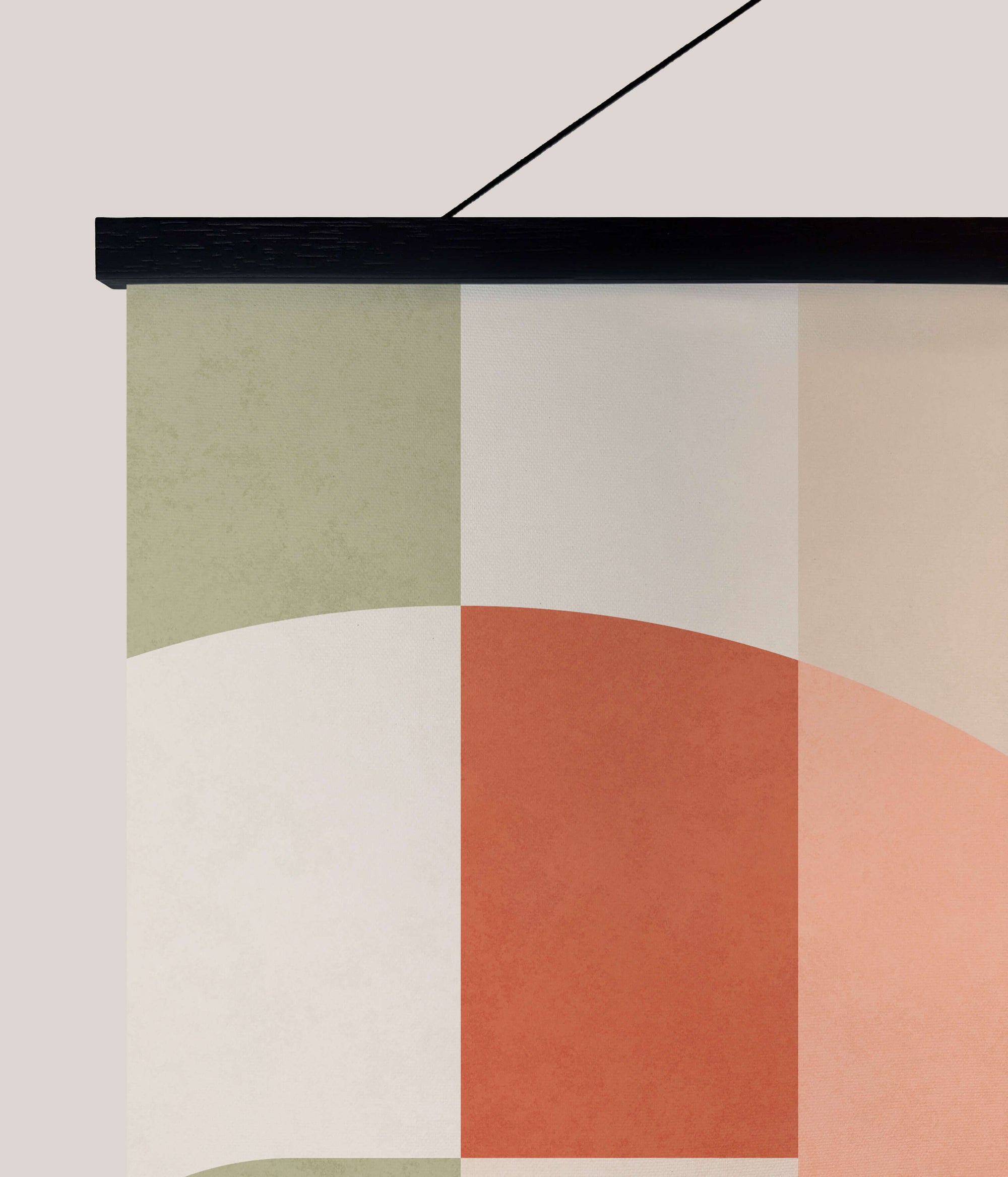 Retro Block Shape Tapestry