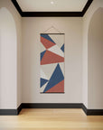 Modern Geometric Triangle Tapestry