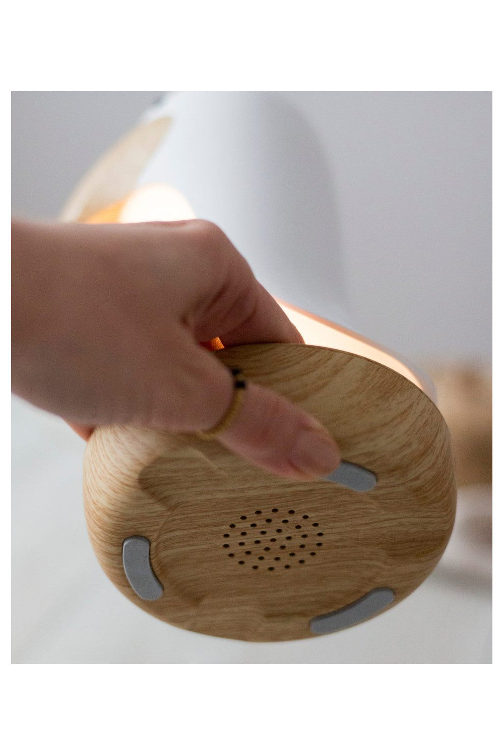 Bird Night Lamp with Bluetooth Speaker – Soothing &amp; Safe for Kids by Rabbit &amp; Friends at brixbailey.com