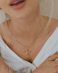 Maxi Gold Ocean Starfish Necklace