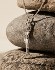 Maxi Mermaid Silver Necklace - Zennor