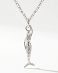 Maxi Mermaid Silver Necklace - Zennor
