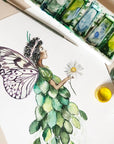 Meadow fairy greetings card