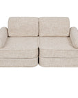 Medium Modular Sofa for Kids in Marshmallow Beige