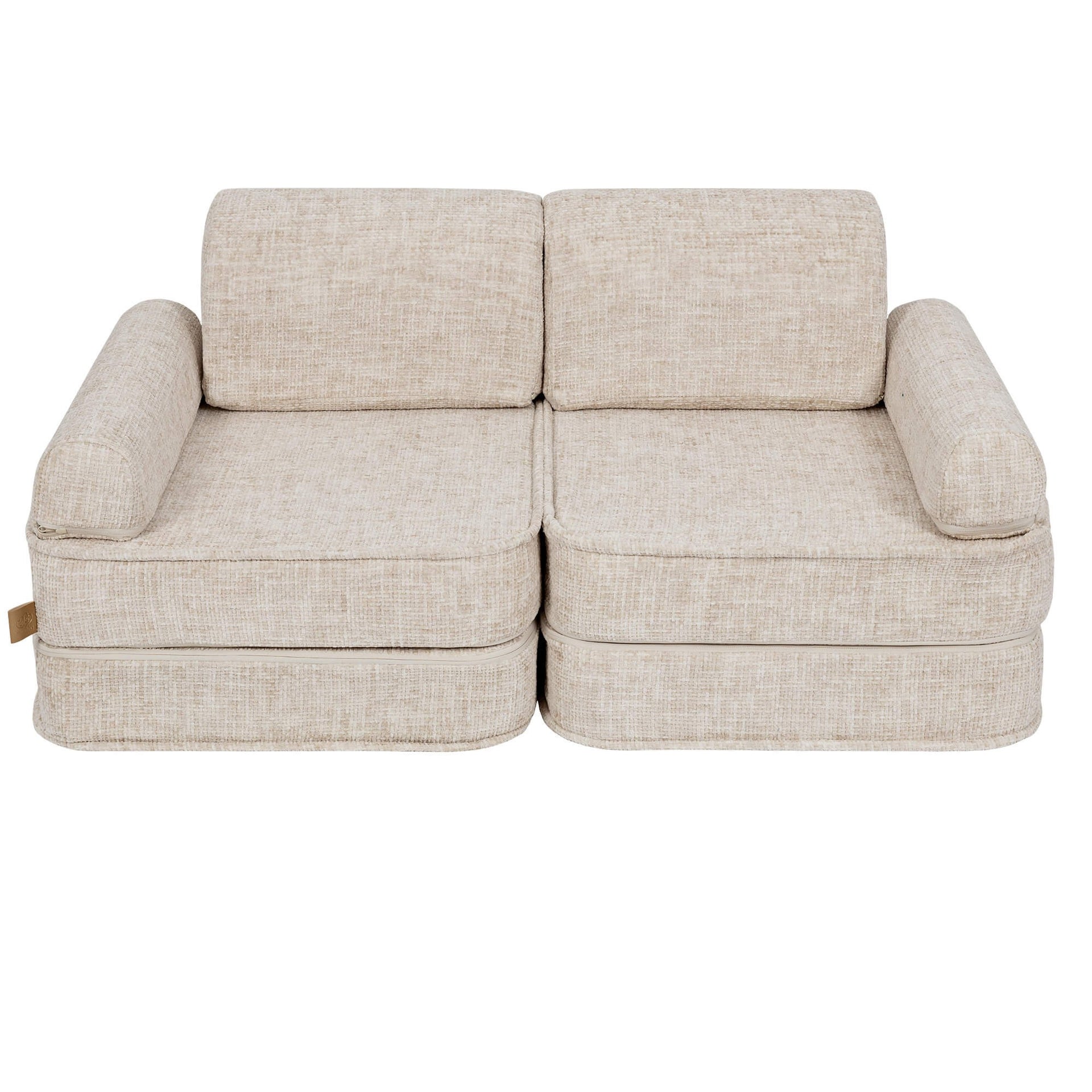 Medium Modular Sofa for Kids - Tangle Marshmallow Beige