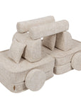 Medium Modular Sofa for Kids - Tangle Marshmallow Beige
