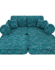 Medium Modular Kids Sofa in Lagoon Blue