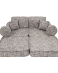 Medium Modular Sofa in Tangle Moon Grey for Kids
