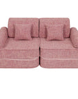 Medium Modular Sofa for Kids in Bubblegum Pink