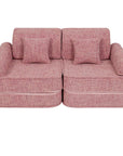 Medium Modular Sofa for Kids - Tangle Bubblegum Pink