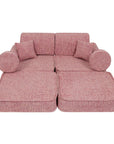 Medium Modular Sofa for Kids - Tangle Bubblegum Pink