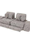 Medium Modular Sofa for Kids - Tangle Moon Grey Plus