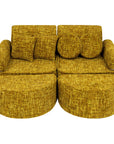 Medium Modular Sofa for Kids in Honey Mustard