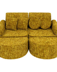 Medium Modular Sofa for Kids - Tangle Honey Mustard Plus