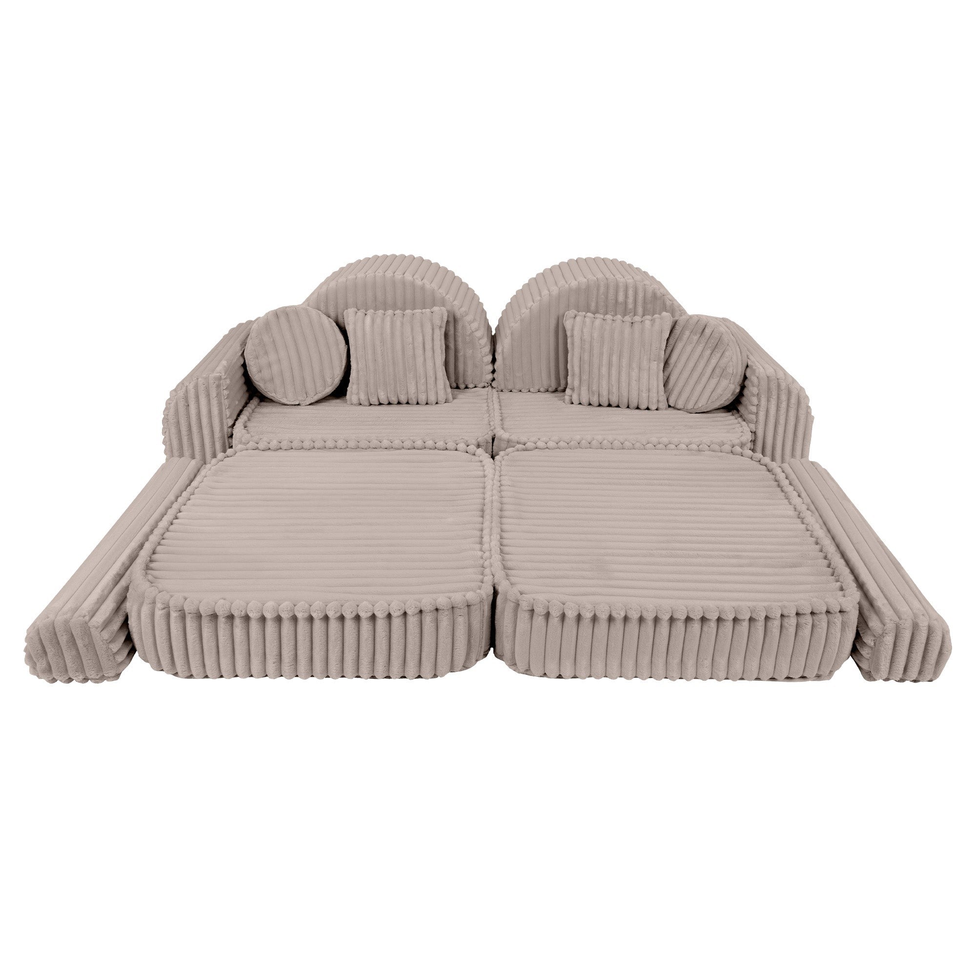 Medium Modular Kids Sofa in Churros Beige Plus