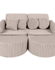 Medium Modular Kids Sofa in Churros Beige Plus