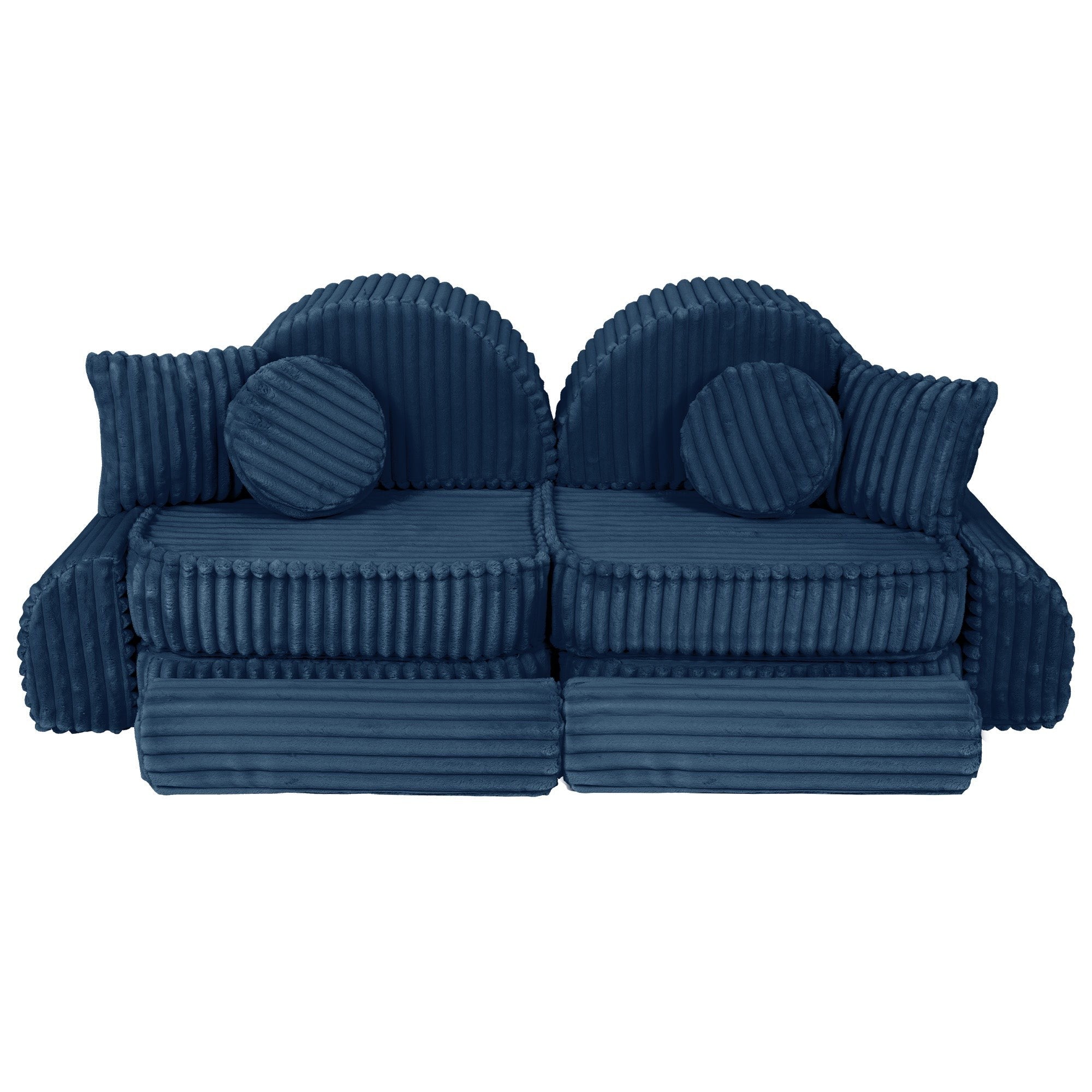 Medium Modular Kids Sofa in Churros Blue