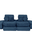 Medium Modular Kids Sofa in Churros Blue