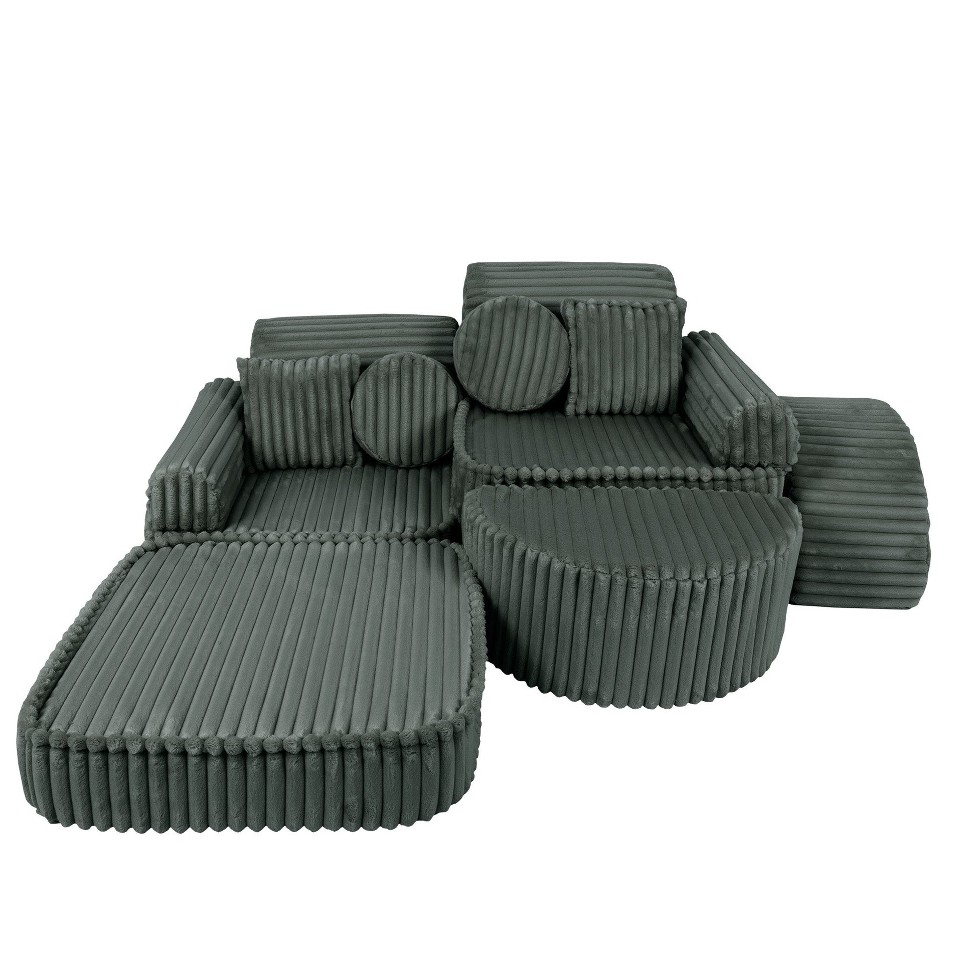 Medium Plus Kids Sofa – Compact, Stylish, and Comfortable by MeowBaby at www.brixbailey.com